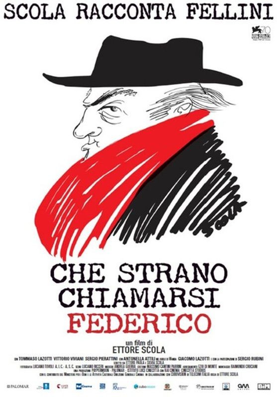 Filmplakat CHE STRANO CHIAMARSI FEDERICO - Federico - ital. OmU